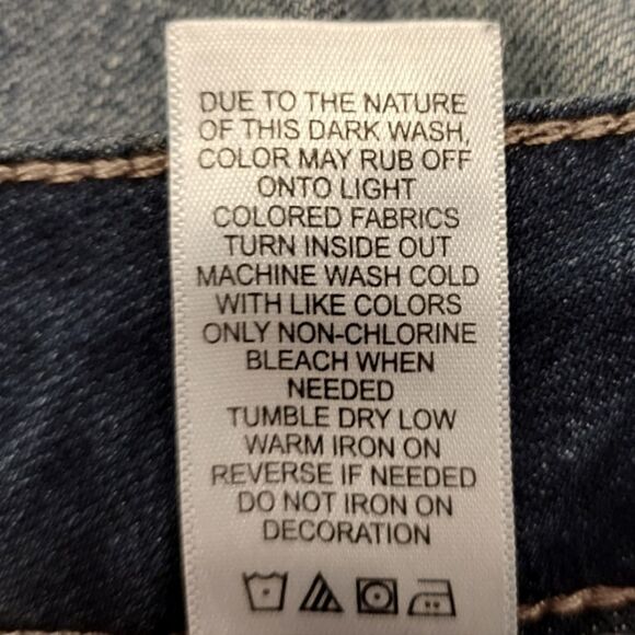 Maurices Faded Skinny Denim Blues Jeans Size 2 Short - Picture 7 of 7